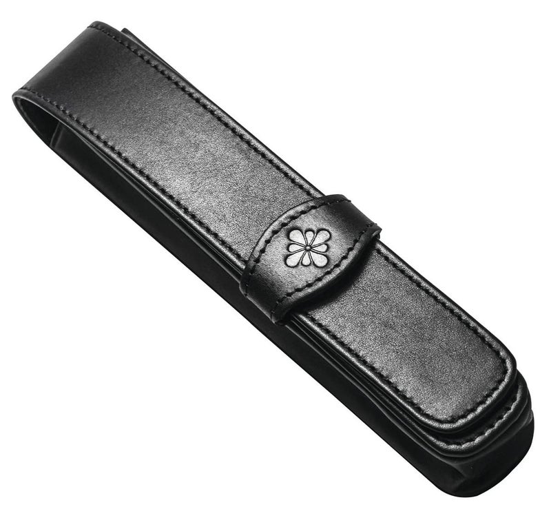 Diplomat D41000001 Leather Single Pen Case - Black